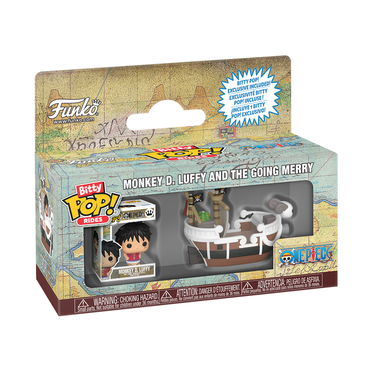 Bitty Pop! Rides Monkey D. Luffy and the Going Merry - US 5424
