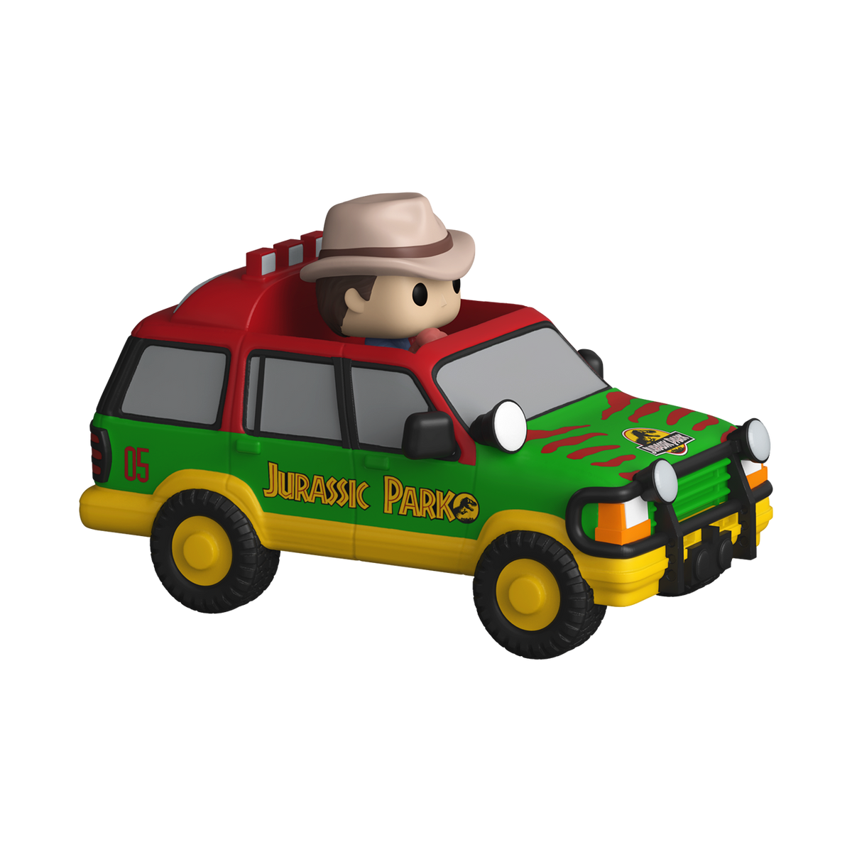 Bitty Pop! Rides Dr. Alan Grant and Jurassic SUV - US 5442