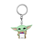 Pop! Keychain Grogu with Popcorn - US 3158