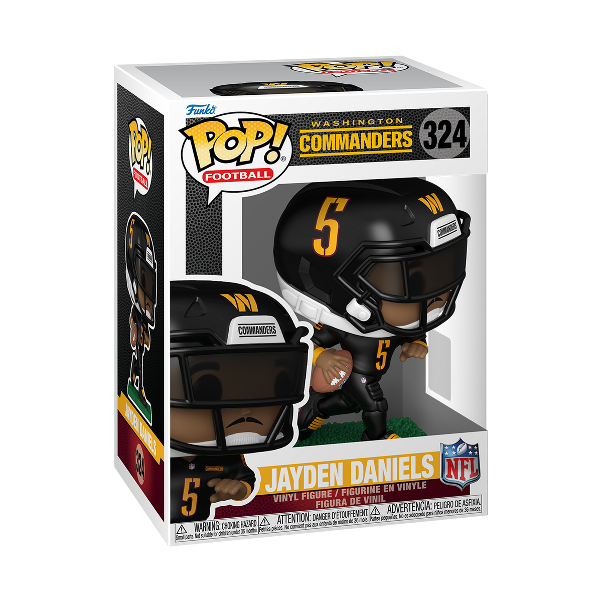 Pop! Jayden Daniels (Black Jersey) - US 3893