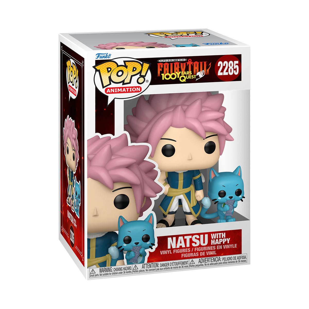 Pop! & Buddy Natsu with Happy - US 3388