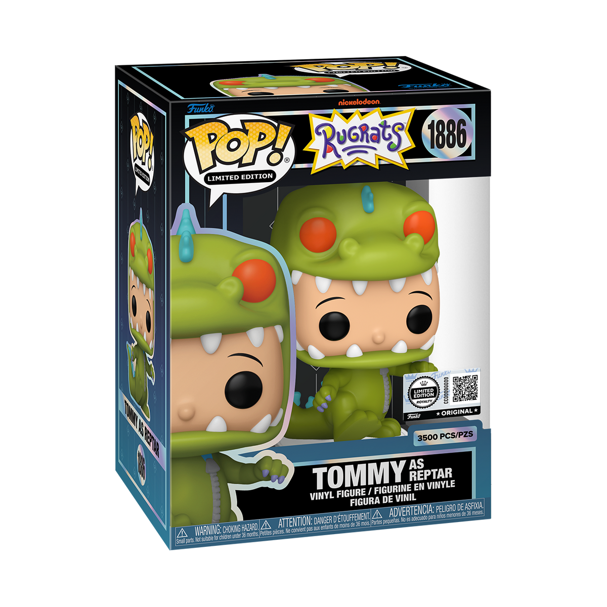 Pop! Tommy as Reptar with Pop! Protector - US 3755