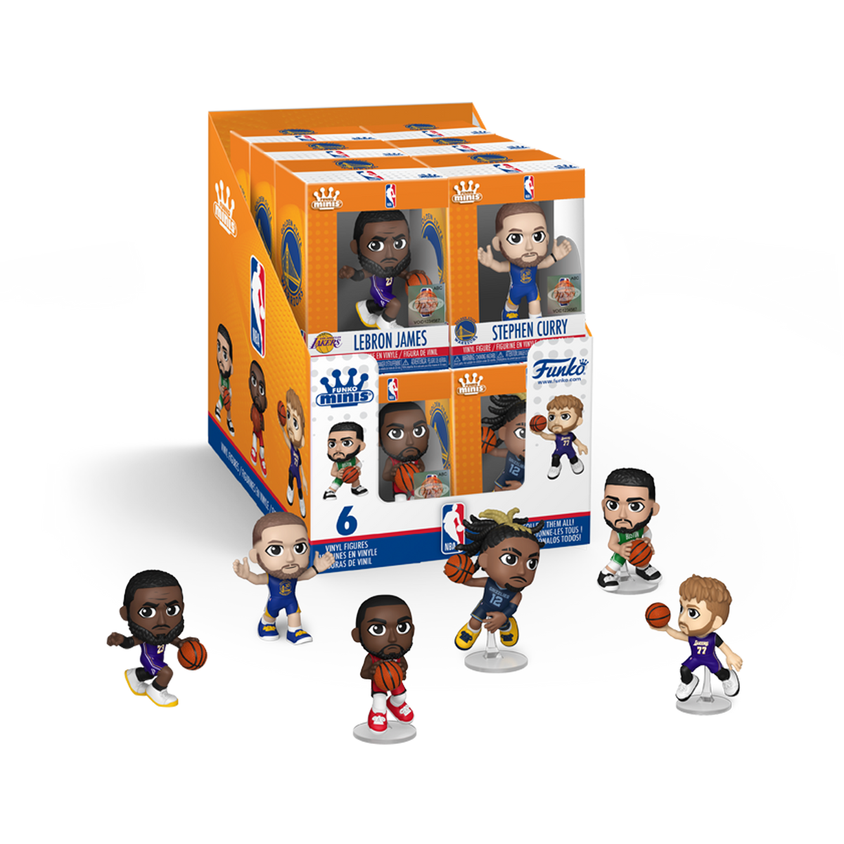 NBA Mini Vinyl Figures - US 0810