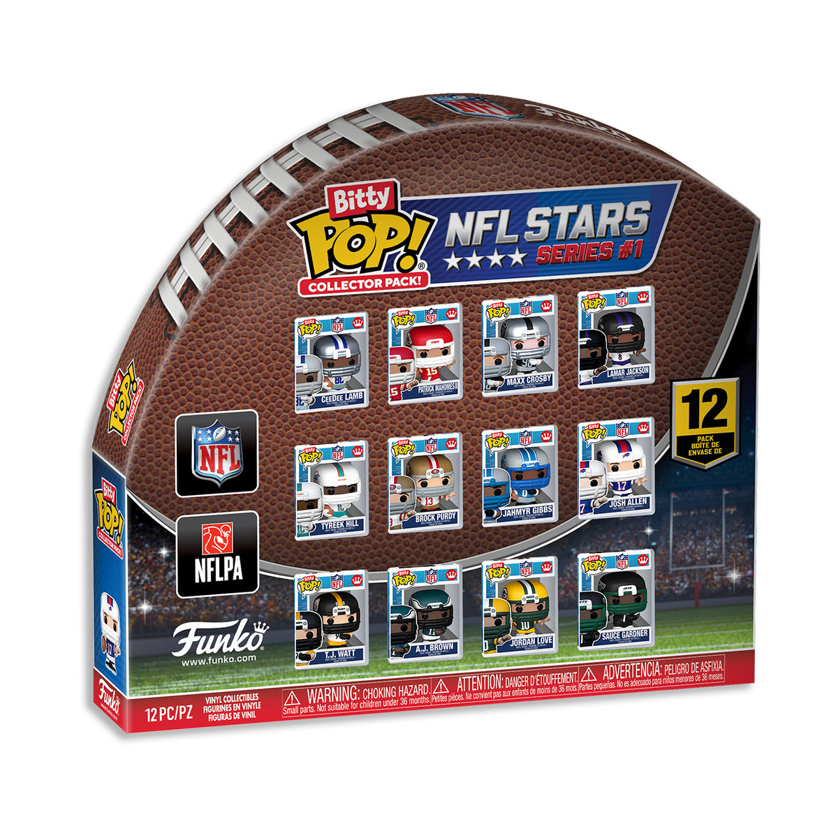 Bitty Pop! Collector NFL Stars 12-Pack - US 4599