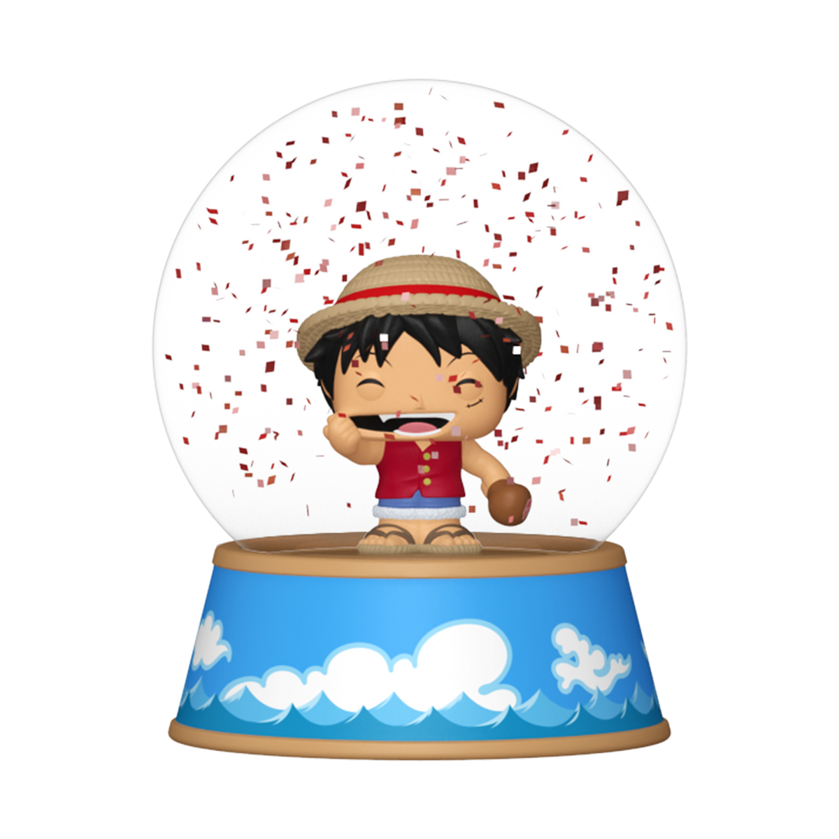 Monkey D. Luffy Mini Glitter Globe - US 9384