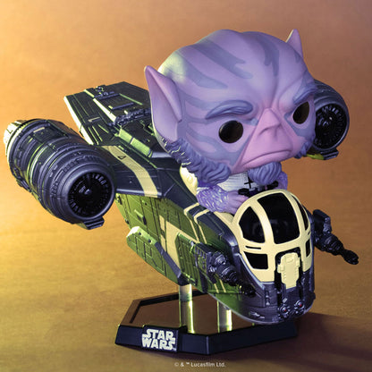 Pop! Rides Deluxe Zeb Orrelios in the Razor Crest - US 7267