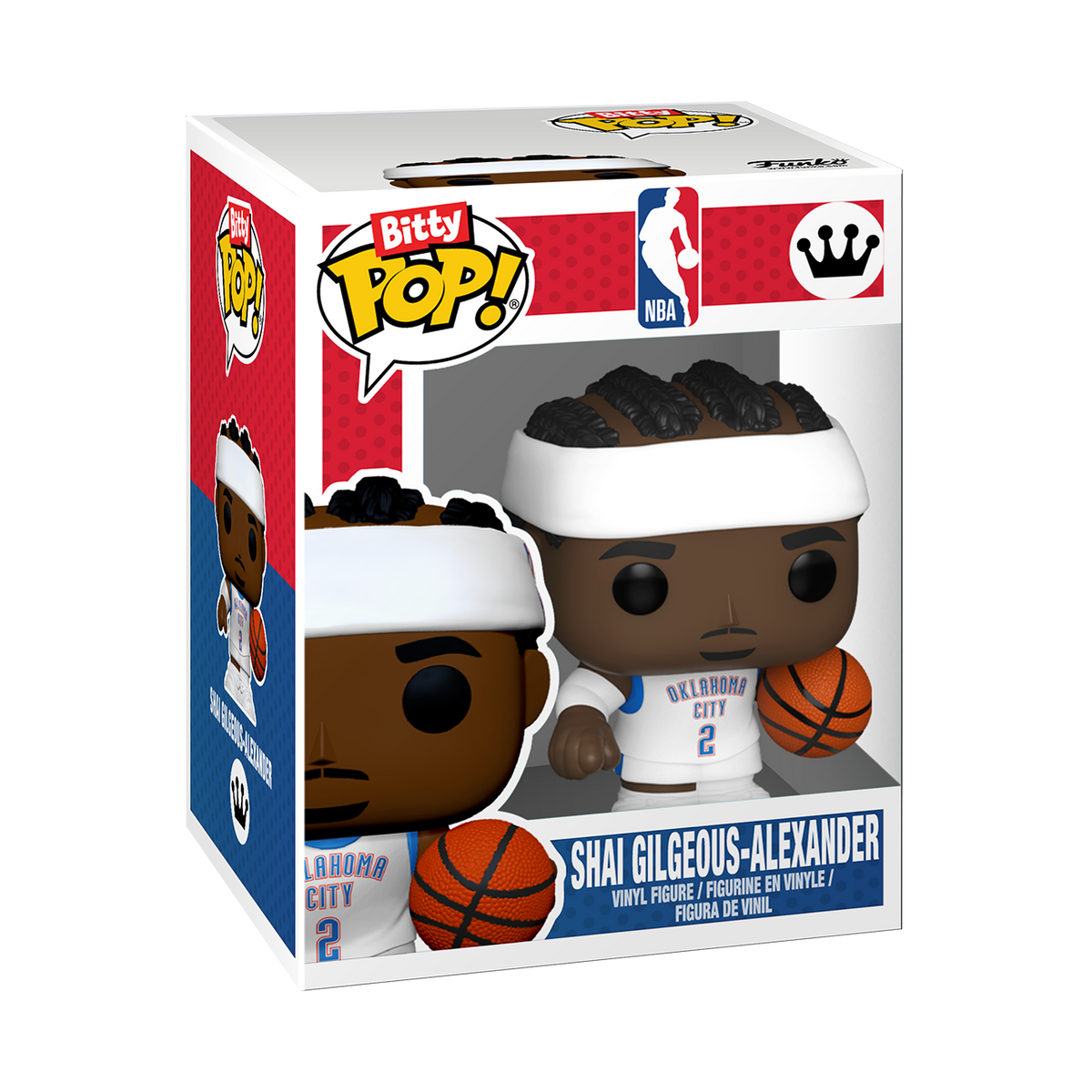 Bitty Pop! Towns Shai Gilgeous-Alexander & Basketball Arena - US 9979