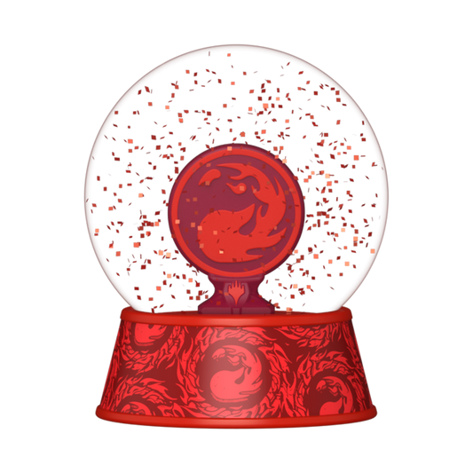 Magic The Gathering Mountain Mini Glitter Globe - US 8313