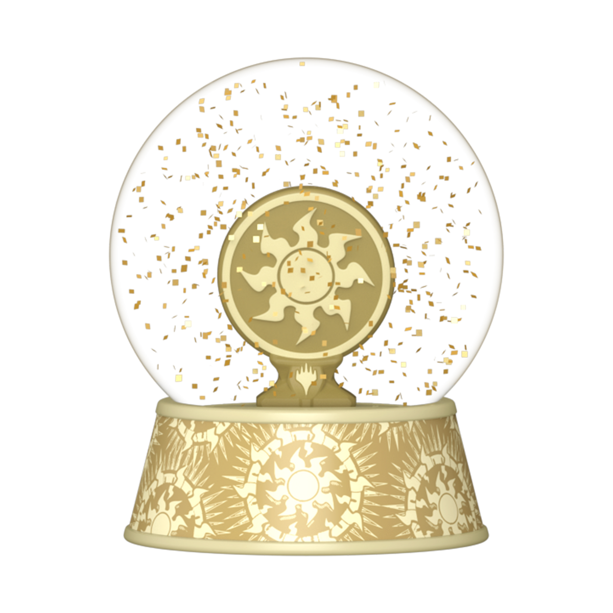 Magic The Gathering Plains Mini Glitter Globe - US 7309