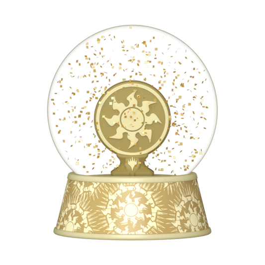 Magic The Gathering Plains Mini Glitter Globe - US 7309