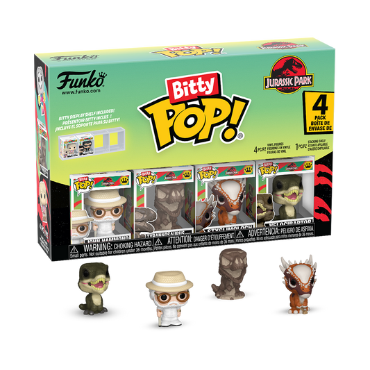 Bitty Pop! Jurassic Park 4-Pack Series 2 - US 9624