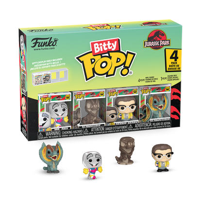 Bitty Pop! Jurassic Park 4-Pack Series 3 - US 2305