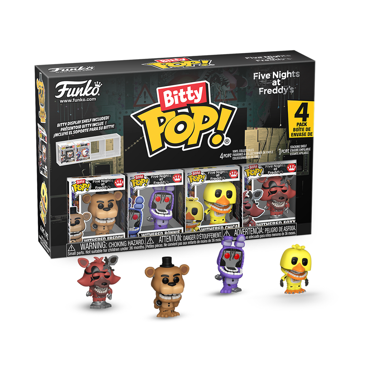 Bitty Pop! Five Nights at Freddy's 4-Pack Series 6 - US 2856