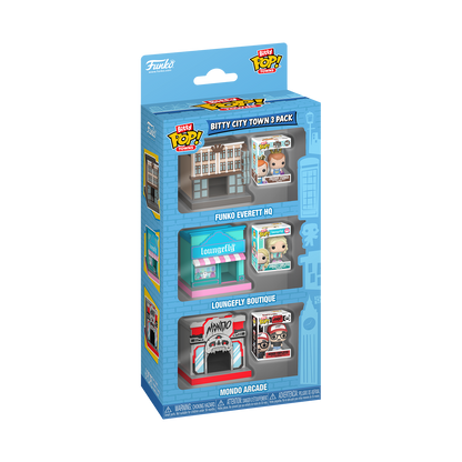 Bitty Pop! City Towns Funko HQ, Loungefly Boutique, & Mondo Arcade 3-Pack - US 3605