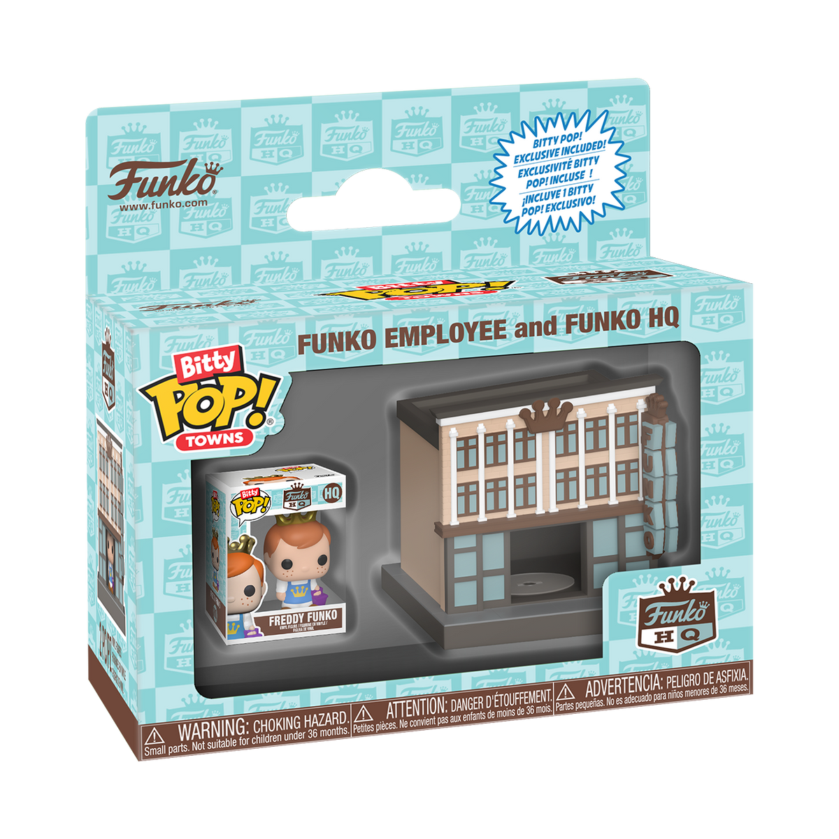 Bitty Pop! Towns Funko Employee & Funko HQ - US 9304