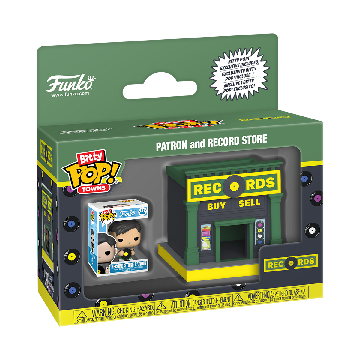 Bitty Pop! Towns Patron & Record Store - US 0098