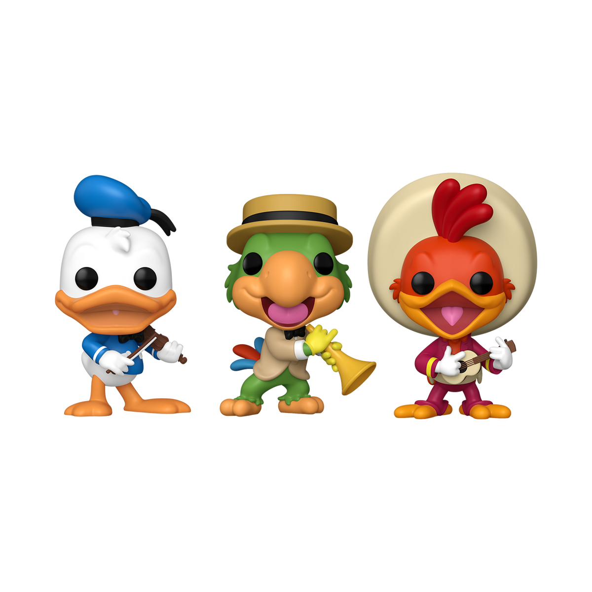 Pop! The Three Caballeros 3-Pack - US 6019