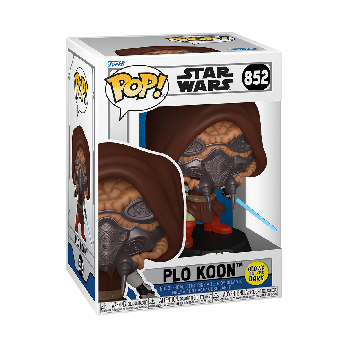 Pop! Plo Koon (Glow) - US 1225
