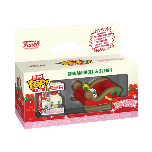 Bitty Pop! Ride Cinnamoroll and Sleigh - US 2638