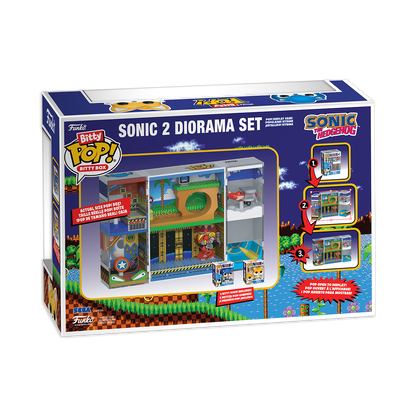 Bitty Pop! Bitty Box Sonic 2 Diorama Set - US 6582