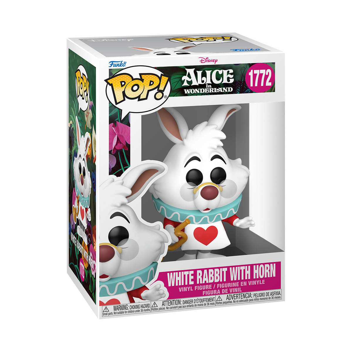 Pop! White Rabbit with Horn - US 1949
