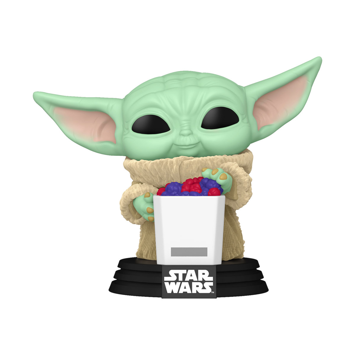 Pop! Grogu with Snack (Flocked) - US 6382