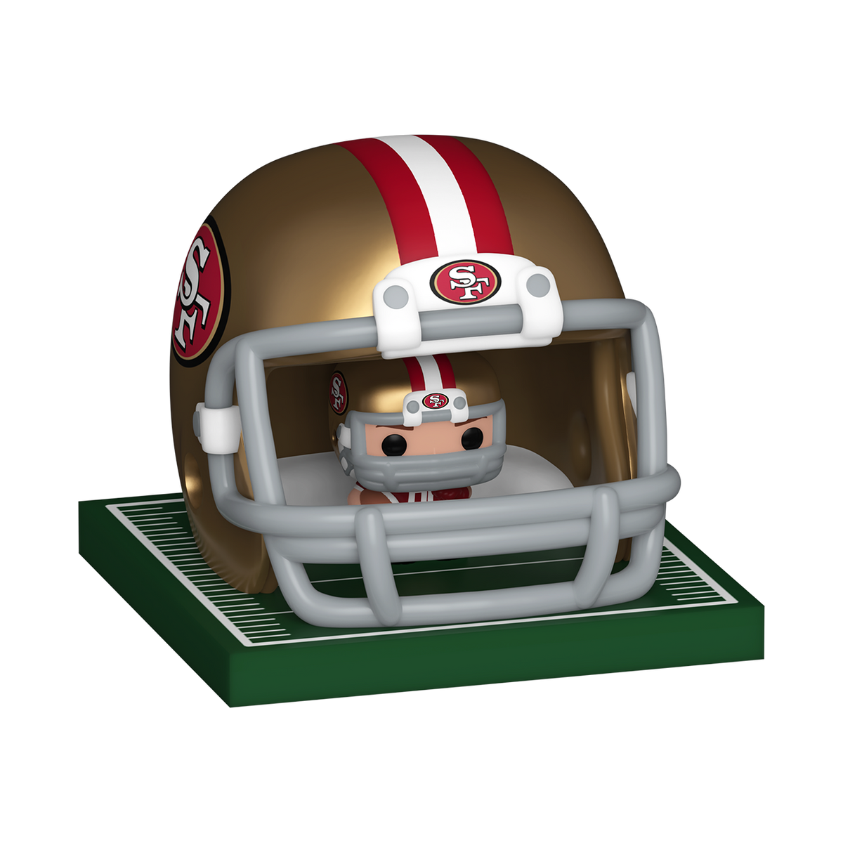 Bitty Pop! Helmet & Player 49ers - US 5421