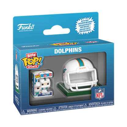 Bitty Pop! Helmet & Player Dolphins - US 6356