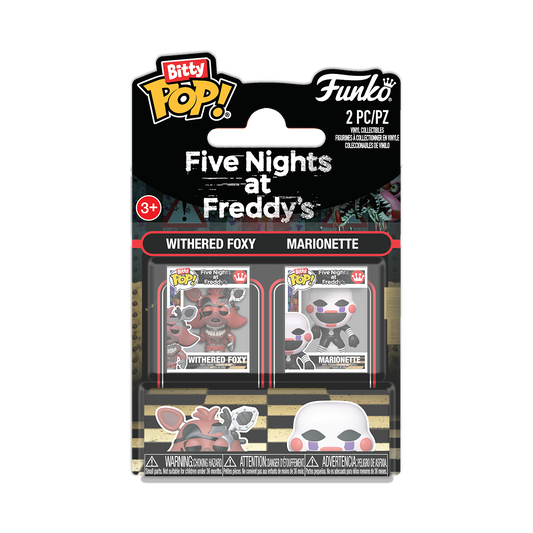 Bitty Pop! Withered Foxy & Marionette 2-Pack - US 5867