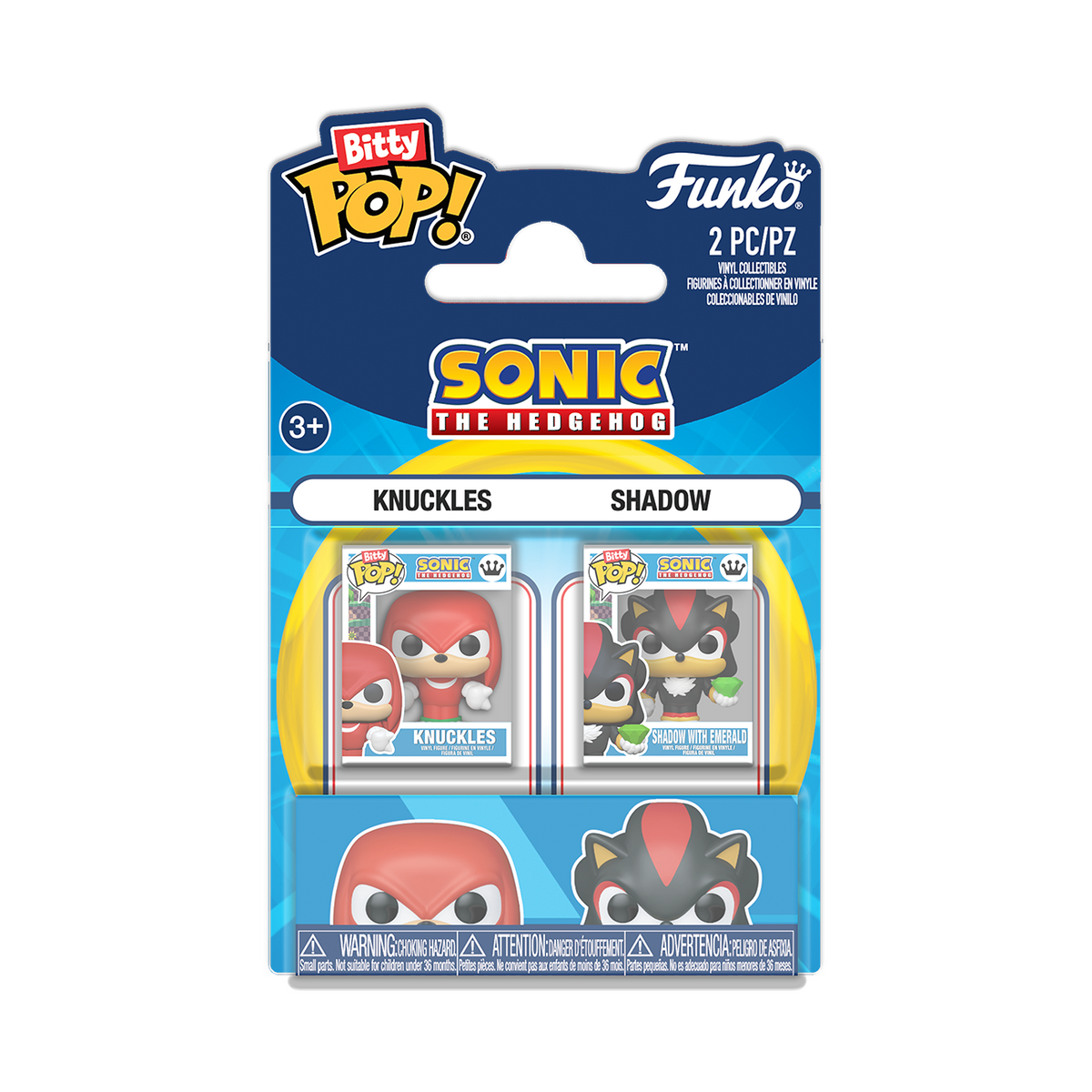 Bitty Pop! Knuckles & Shadow 2-Pack - US 0169