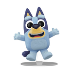 Pop! Bluey Jumping (Flocked) - US 7888