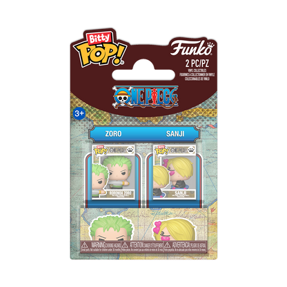 Bitty Pop! Zoro & Sanji 2-Pack - US 7822