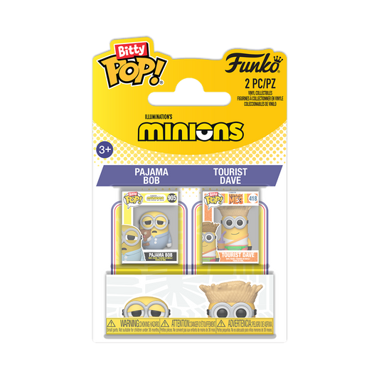 Bitty Pop! Pajama Bob & Tourist Dave 2-Pack - US 6335