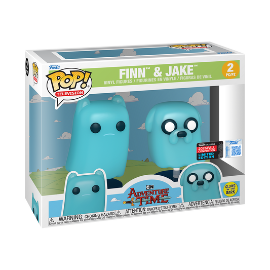 Pop! Finn & Jake (Glow) 2-Pack - US 8335