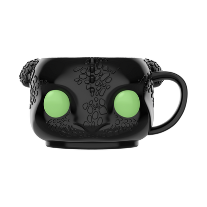 Toothless Ceramic Mug - US 3939
