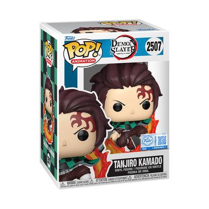Pop! Tanjiro Kamado with Flaming Sword - US 4954