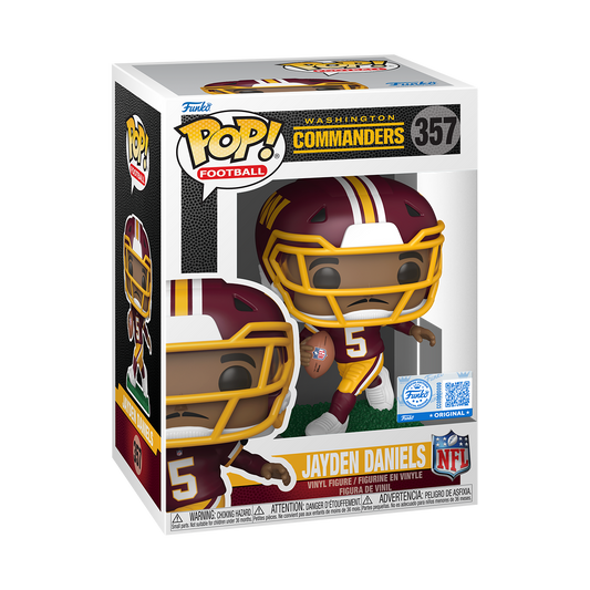 Pop! Jayden Daniels (Burgundy & Gold Jersey) - US 4081