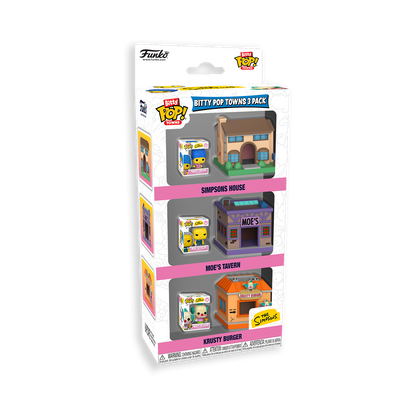 Bitty Pop! Towns The Simpsons 3-Pack - US 7427