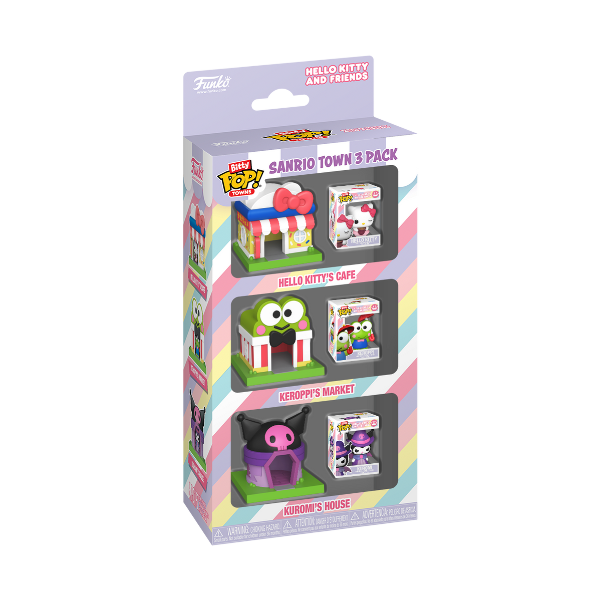 Bitty Pop! Towns Sanrio Town 3-Pack - US 0246