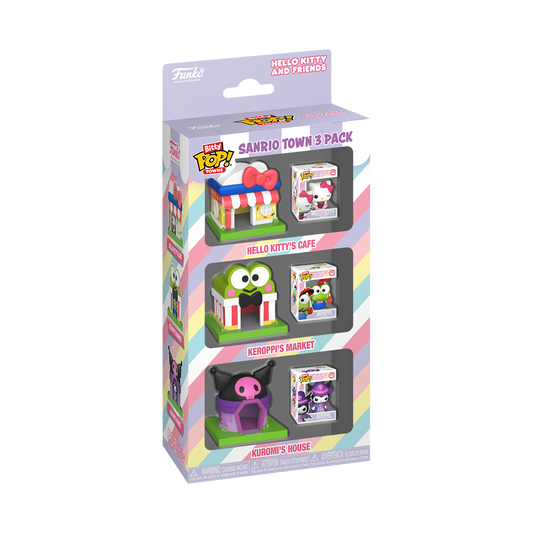 Bitty Pop! Towns Sanrio Town 3-Pack - US 0246