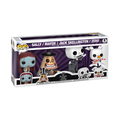 Pop! The Nightmare Before Christmas 4-Pack - US 5376