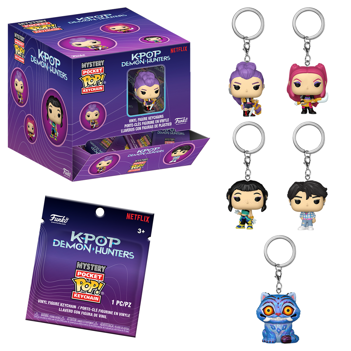 Mystery Pop! Keychain KPop Demon Hunters - US 5425