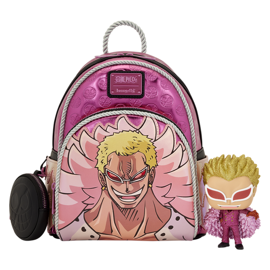 SDCC Limited Edition One Piece Doflamingo (Diamond) Pop! & Bag Bundle - US 6249
