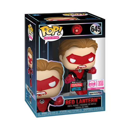 Pop! Red Lantern with Pop! Protector - US 0851