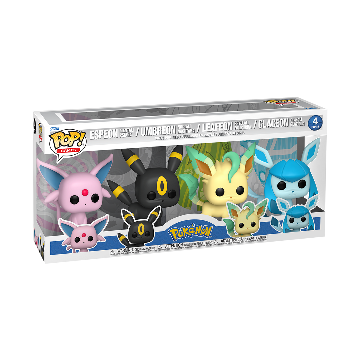 Pop! Eevee (Elemental Evolutions) 4-Pack - US 6808