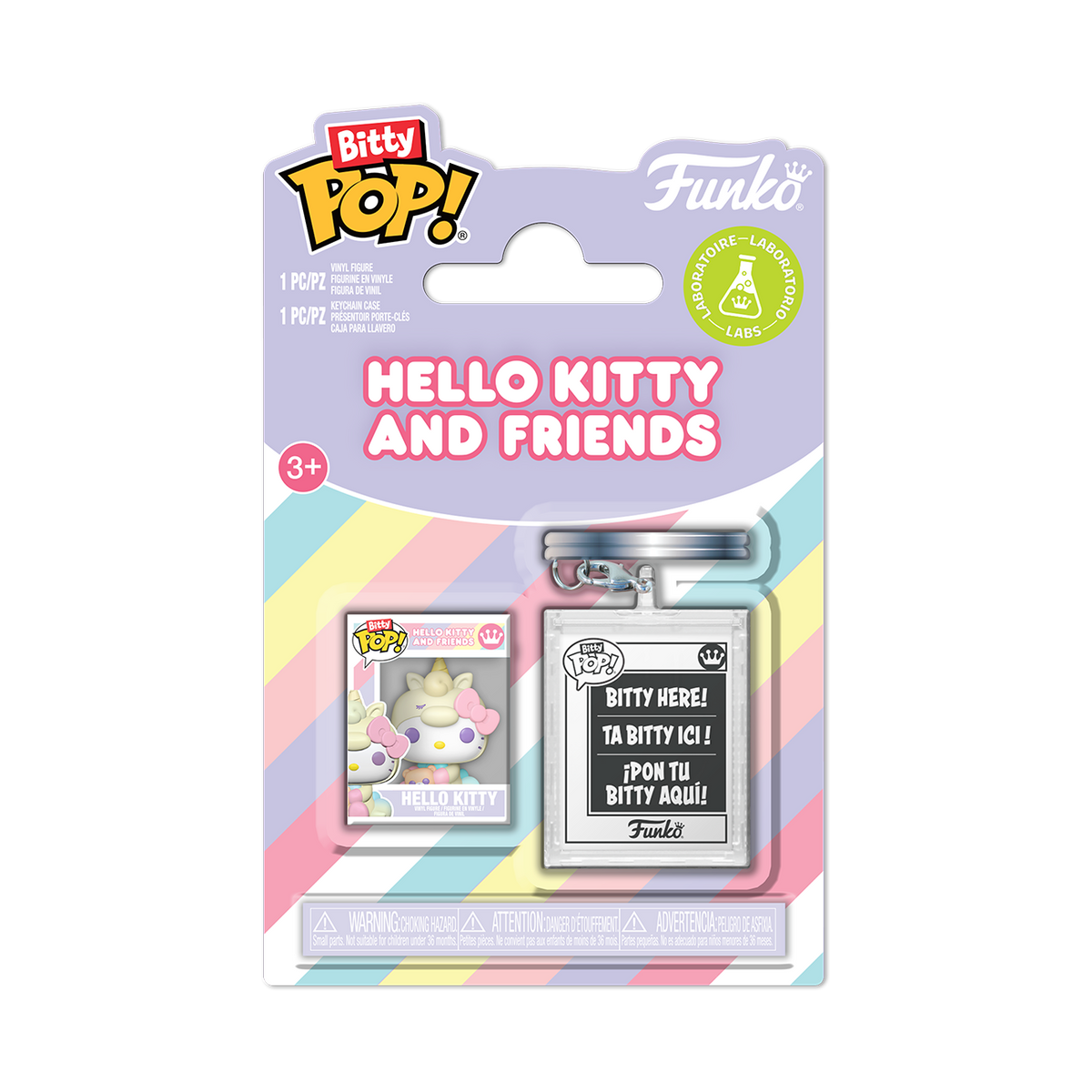 Bitty Pop! & Accessories Hello Kitty (Unicorn) & Keychain - US 7091