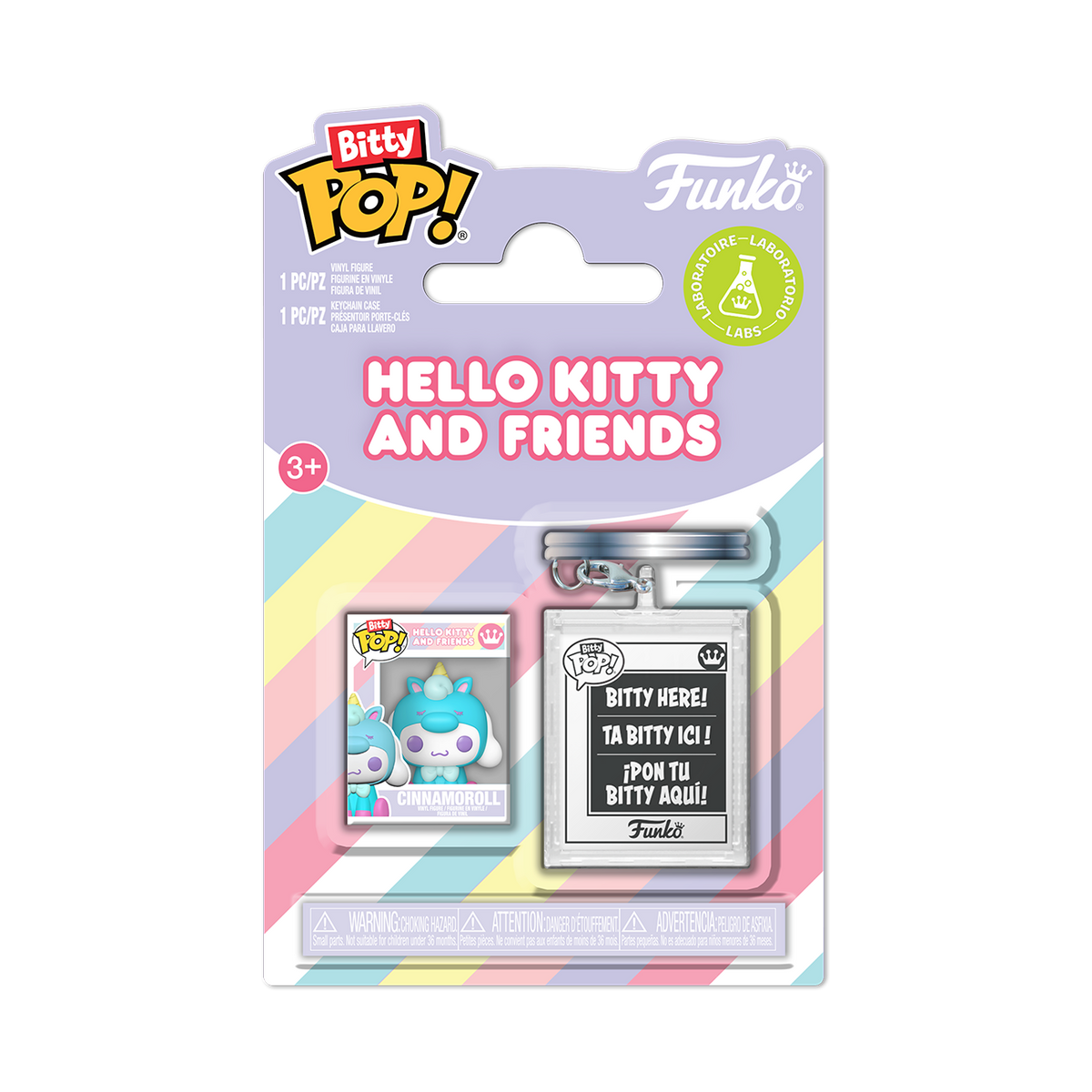Bitty Pop! & Accessories Cinnamoroll (Unicorn) & Keychain - US 1429