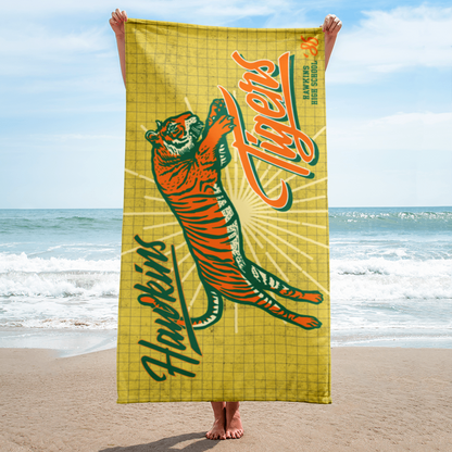 Stranger Things Hawkins High Beach Towel - US 9208