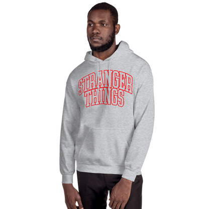 Stranger Things Logo Athletic Hoodie - US 7742