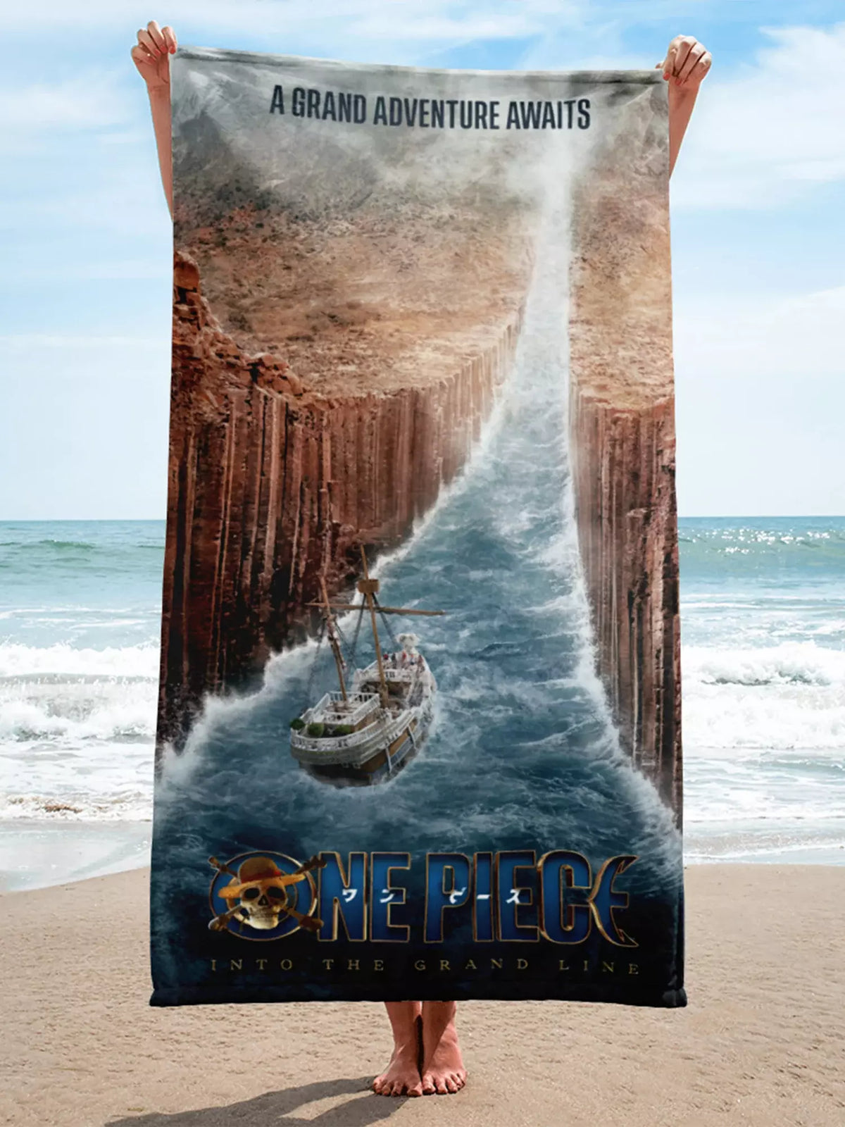 One Piece Grand Adventure Beach Towel - US 4449